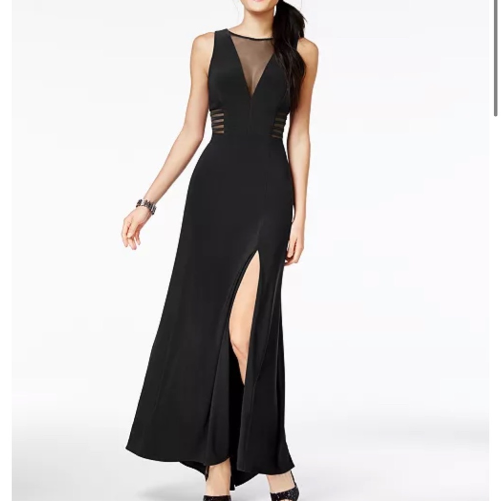 Morgan & Co. Nordstrom Black Juniors Sleeveless